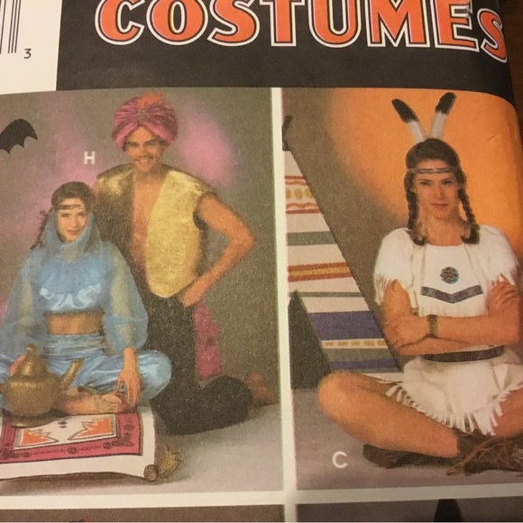 Simplicity 9169 cut to m-  Kids Halloween Costume Set - - Picture 2 of 7